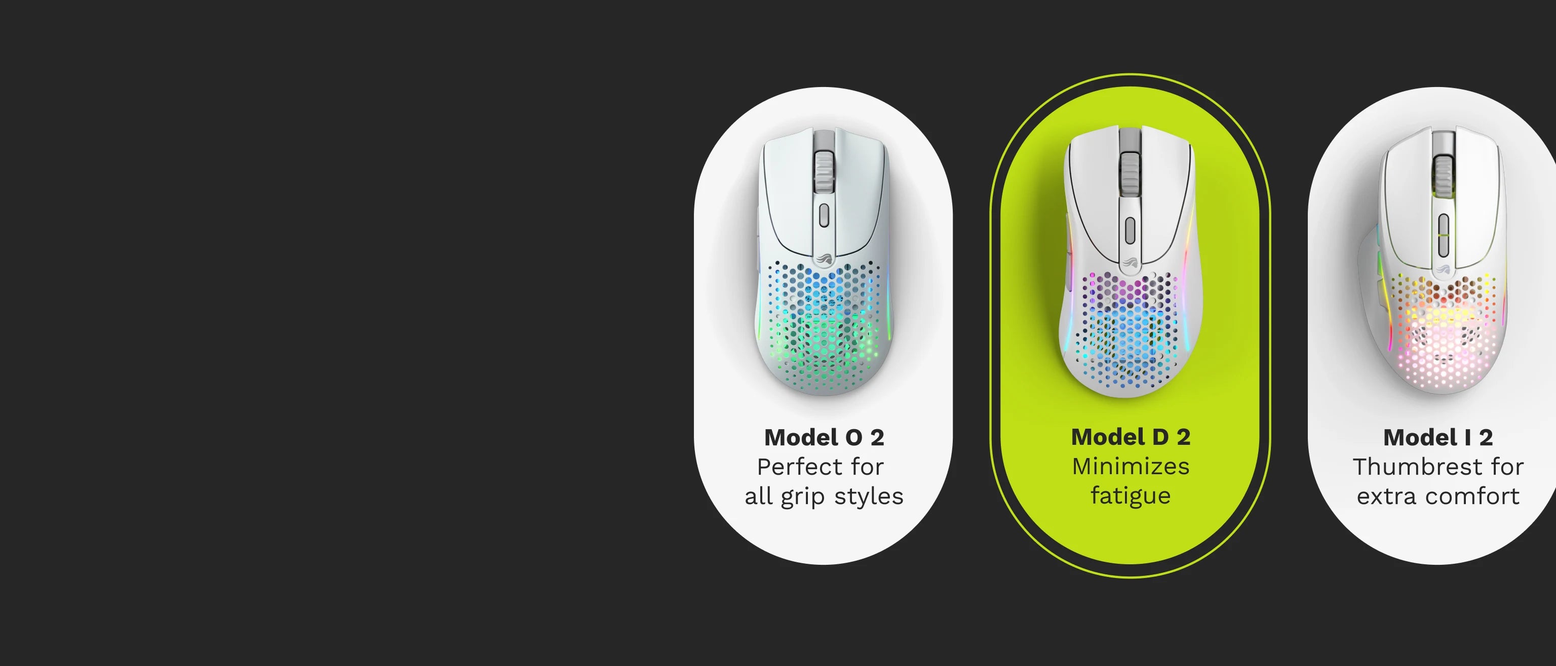 Find the perfect V2 mouse for you based on playstyle and grip